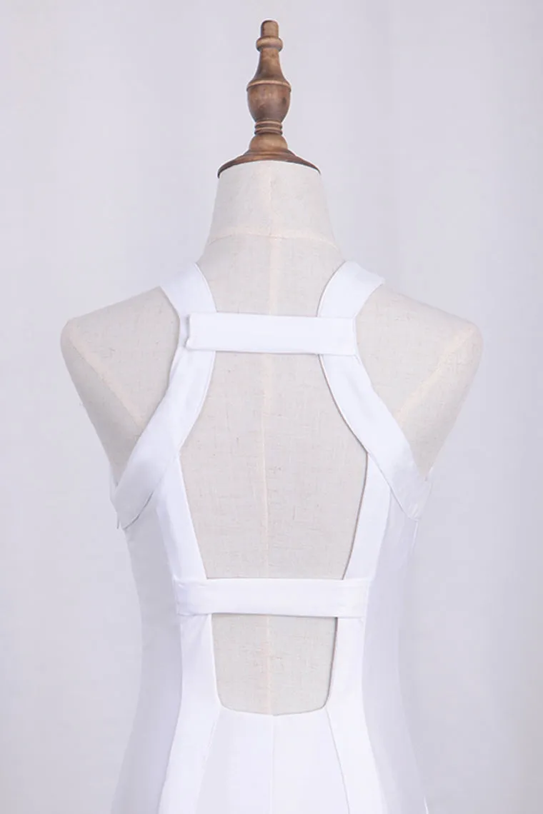 2024 Spandex Cocktail Dresses Scoop Open Back Short/Mini Sheath