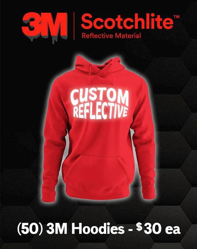 50 3M™ Scotchlite Reflective Hoodies