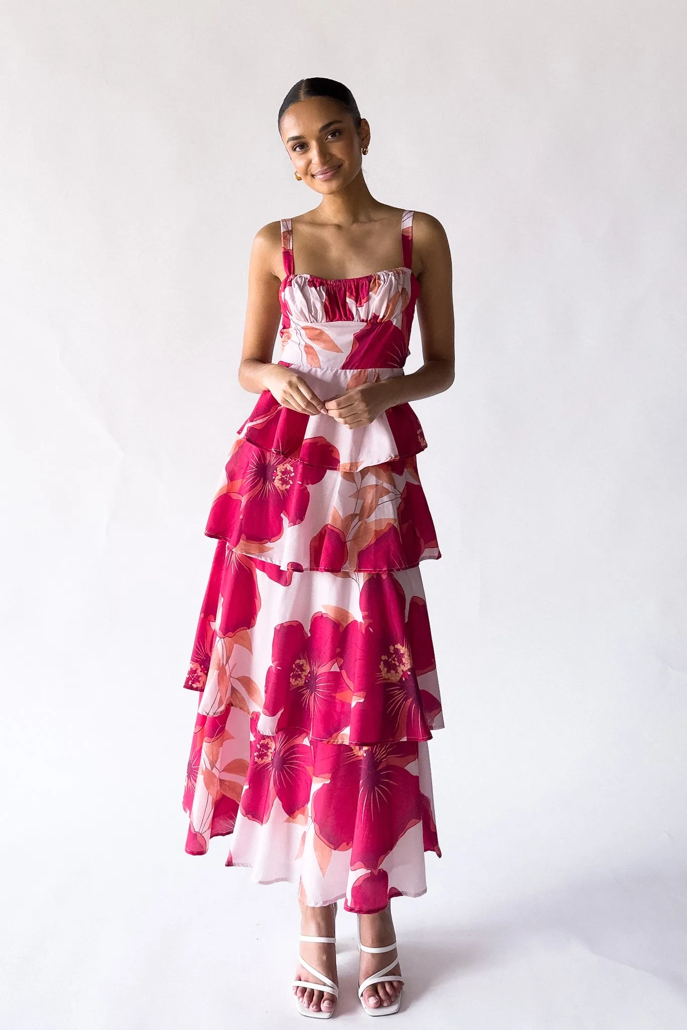 Abbie Floral Maxi Dress