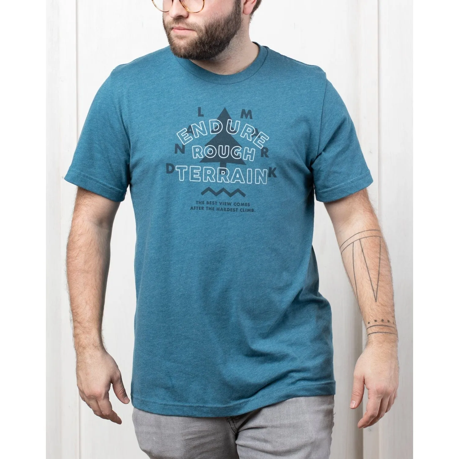 Adult T-shirt: Endure Rough Terrain