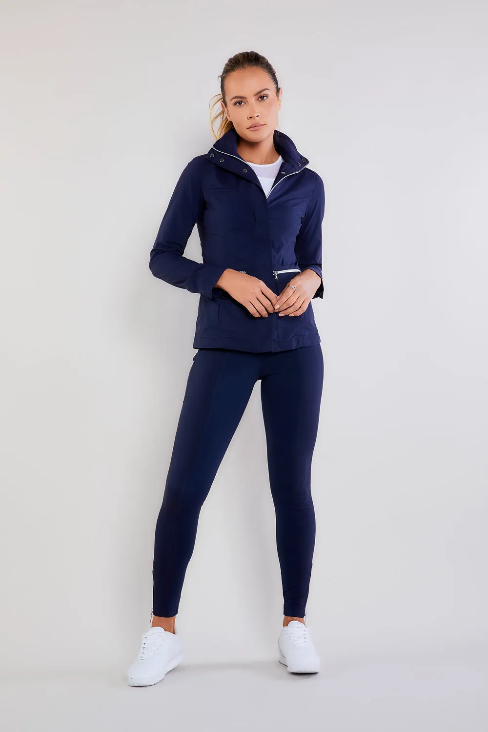 Allie Hybrid Pant - Navy