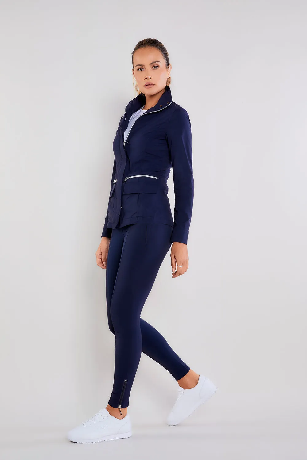Allie Hybrid Pant - Navy
