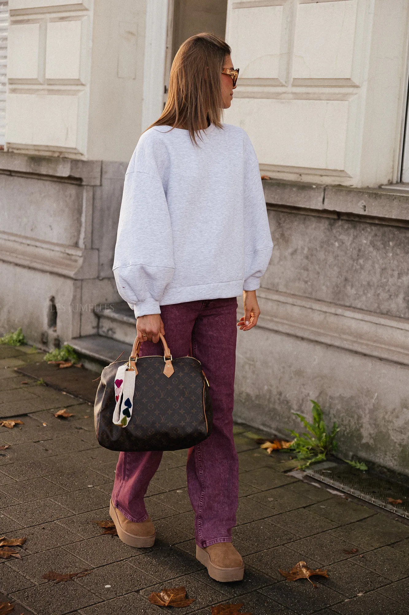 Anke sweater light grey