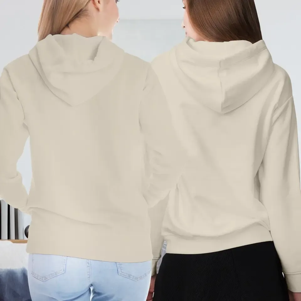Apparently We're Trouble - Custom Photo - Personalized Gifts For Bestie - Hoodie