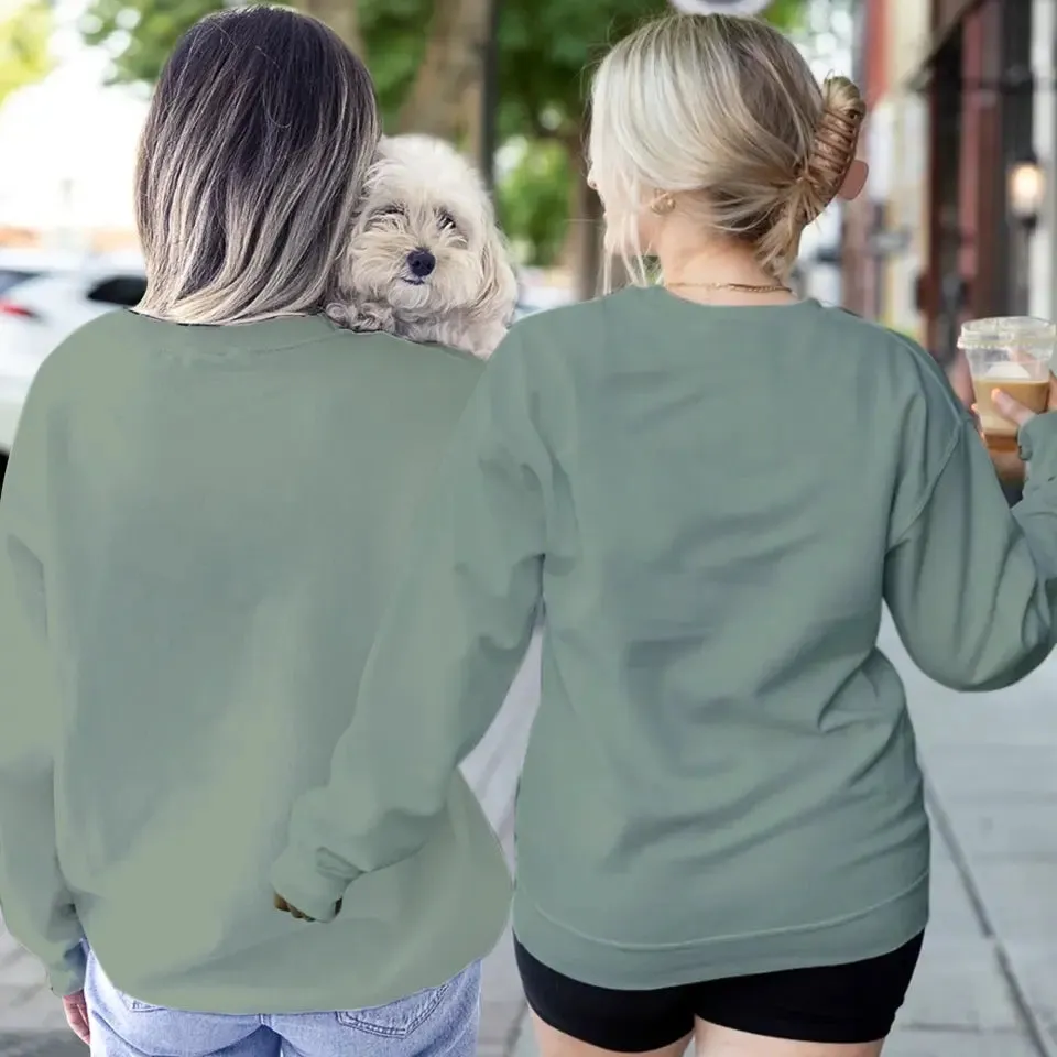 Apparently We're Trouble - Custom Photo - Personalized Gifts For Bestie - Hoodie