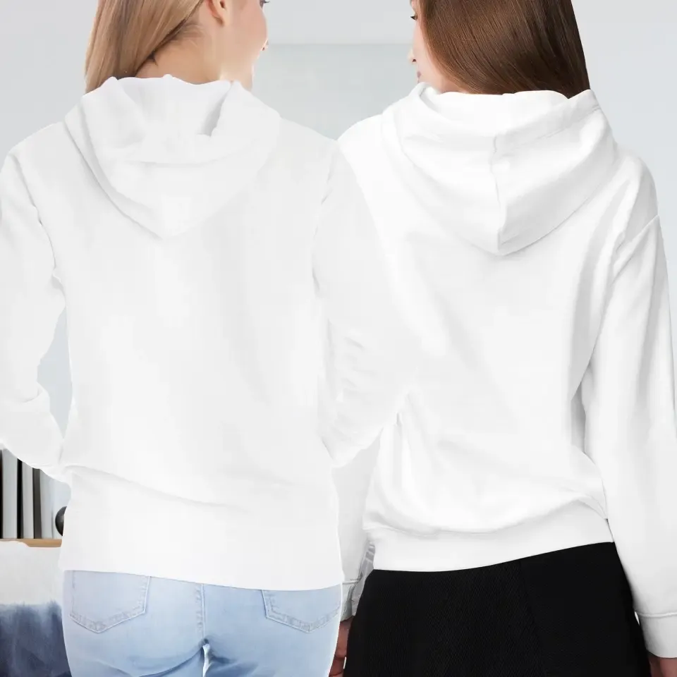 Apparently We're Trouble - Custom Photo - Personalized Gifts For Bestie - Hoodie