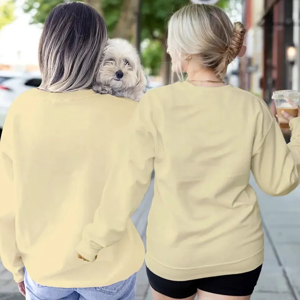 Apparently We're Trouble - Custom Photo - Personalized Gifts For Bestie - Hoodie