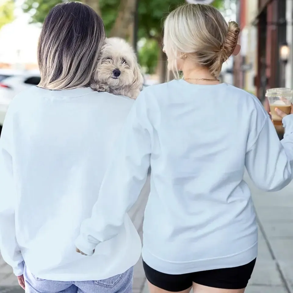 Apparently We're Trouble - Custom Photo - Personalized Gifts For Bestie - Hoodie