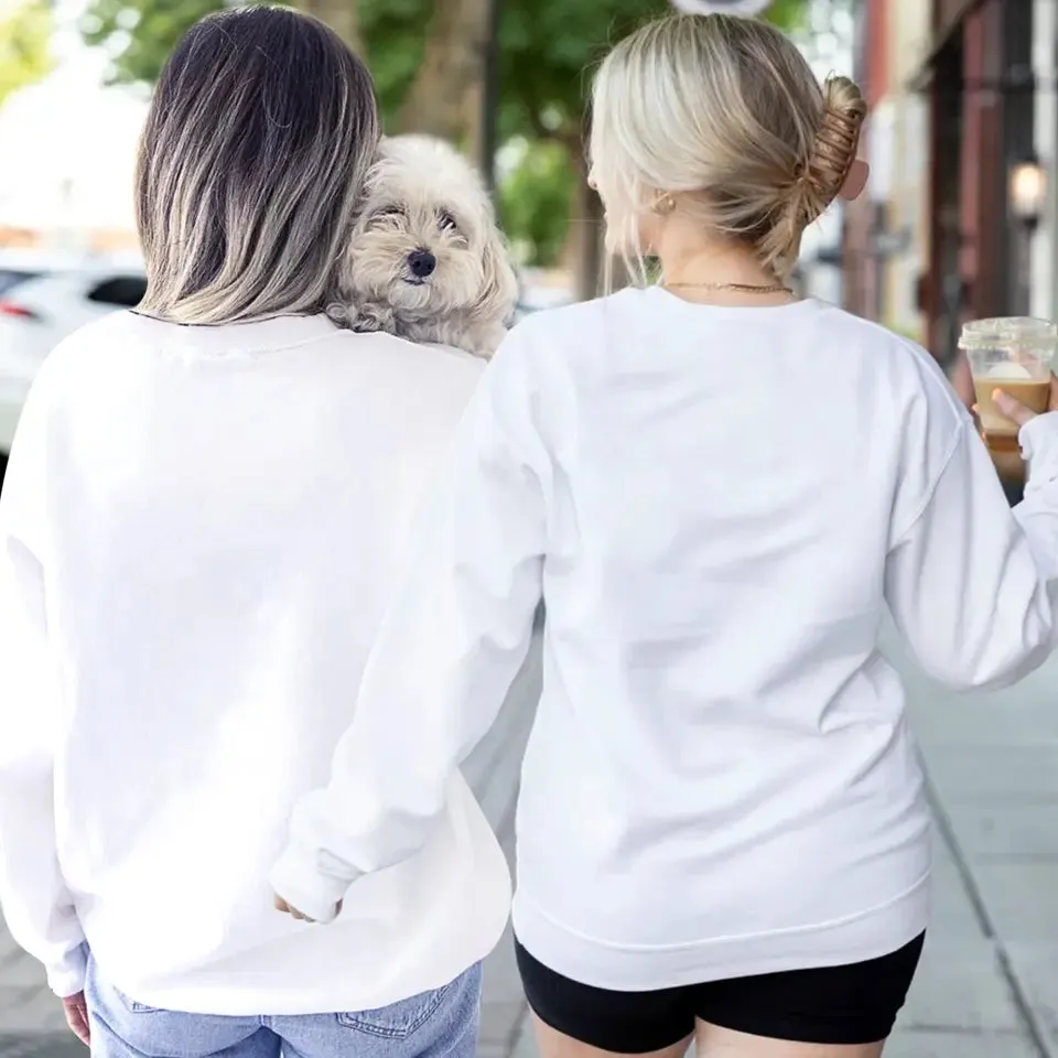 Apparently We're Trouble - Custom Photo - Personalized Gifts For Bestie - Hoodie