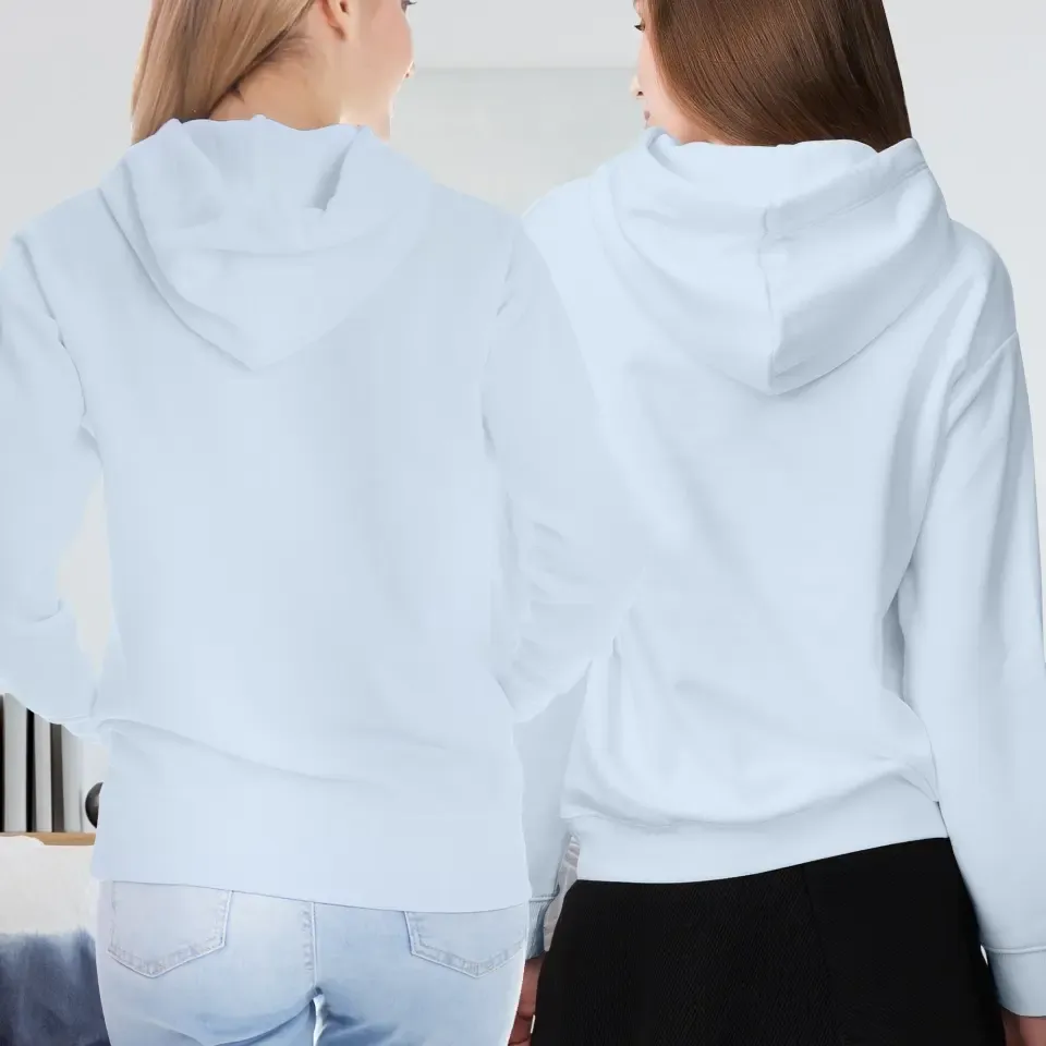 Apparently We're Trouble - Custom Photo - Personalized Gifts For Bestie - Hoodie