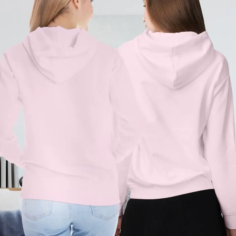 Apparently We're Trouble - Custom Photo - Personalized Gifts For Bestie - Hoodie