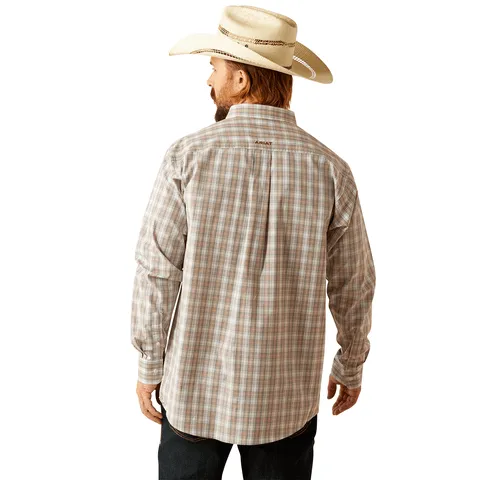 Ariat Men's Grey Pro Series Grey Classic Fit Shirt