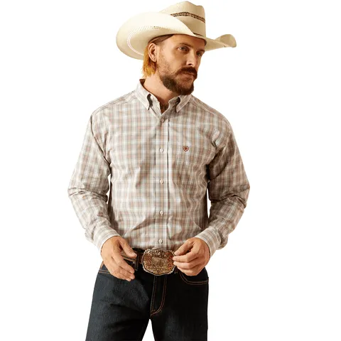 Ariat Men's Grey Pro Series Grey Classic Fit Shirt