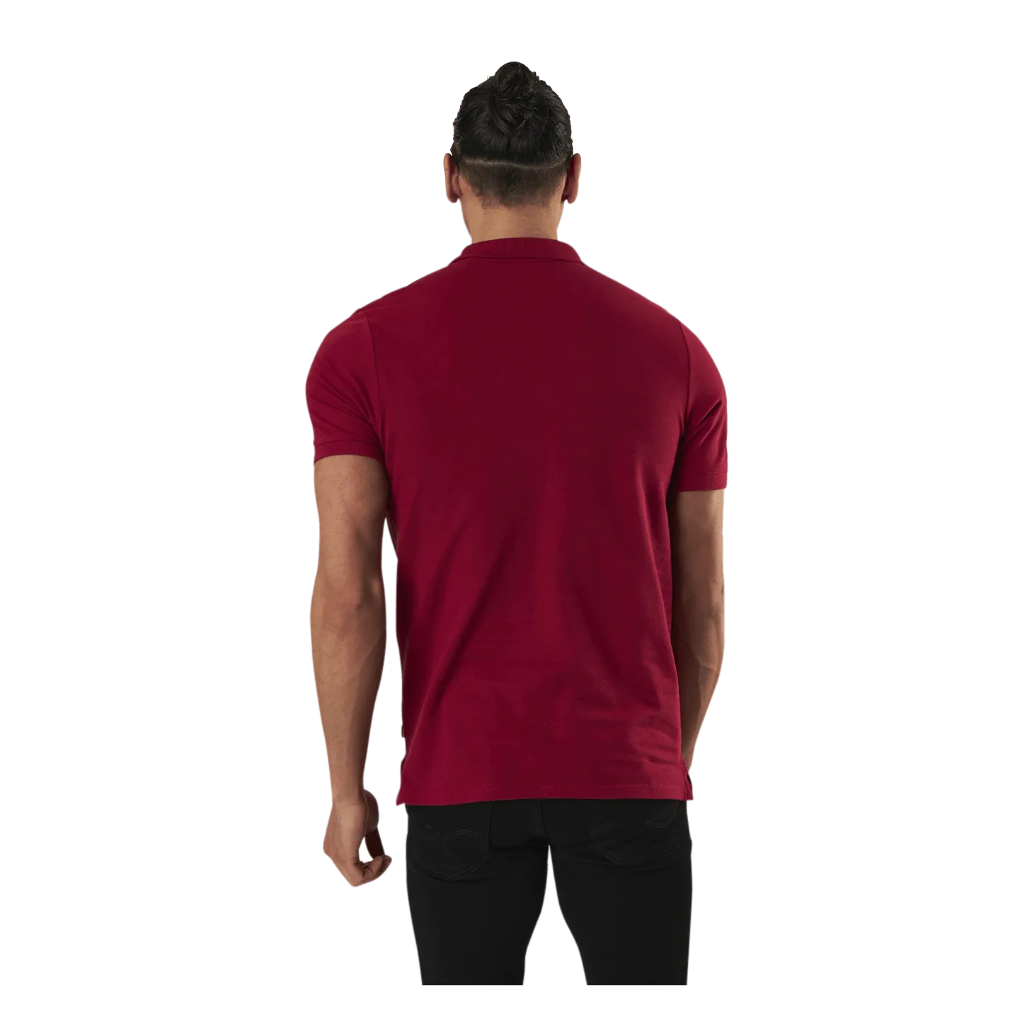 Basic Polo Ss Red