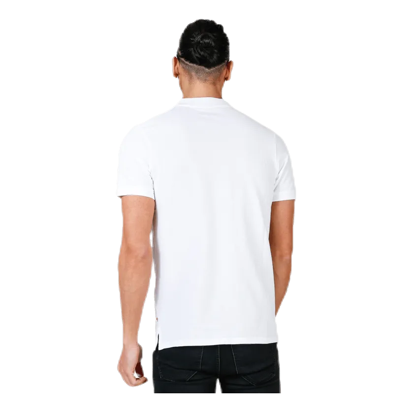 Basic Polo Ss White