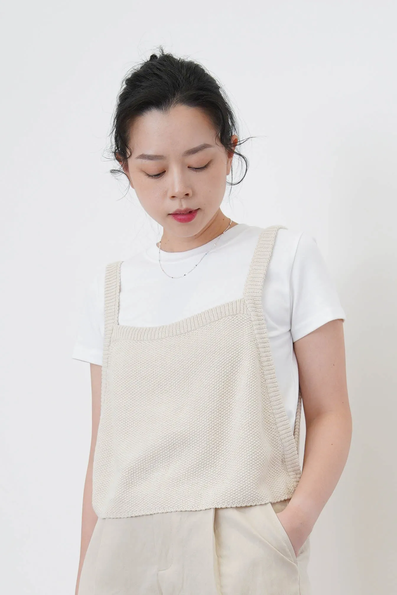 Basic tee in fit cut
