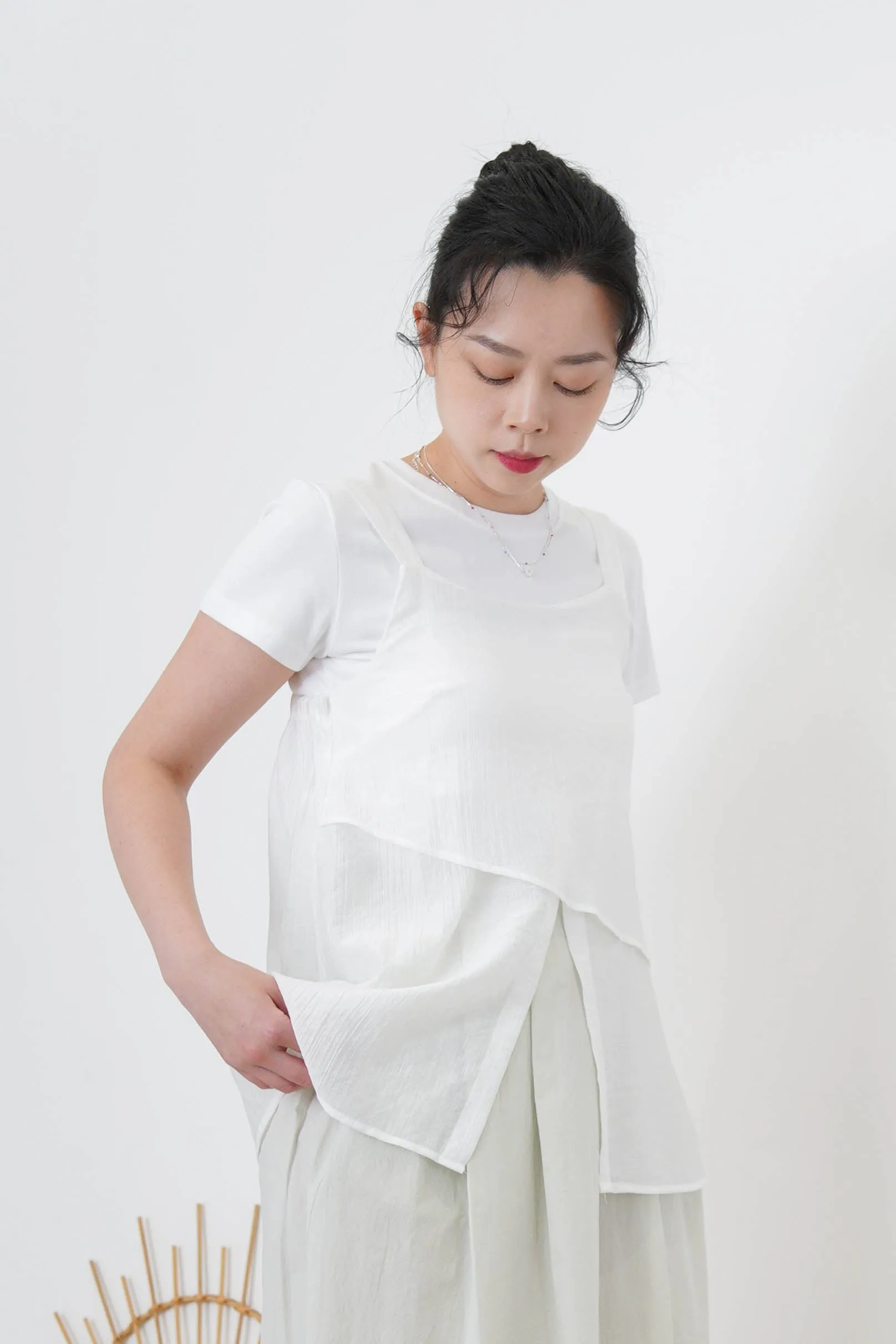 Basic tee in fit cut