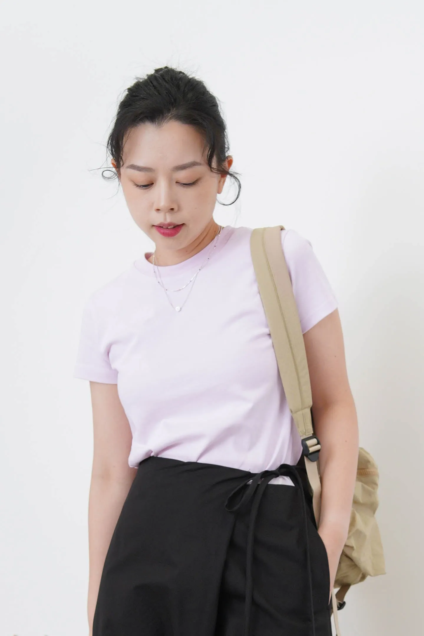 Basic tee in fit cut