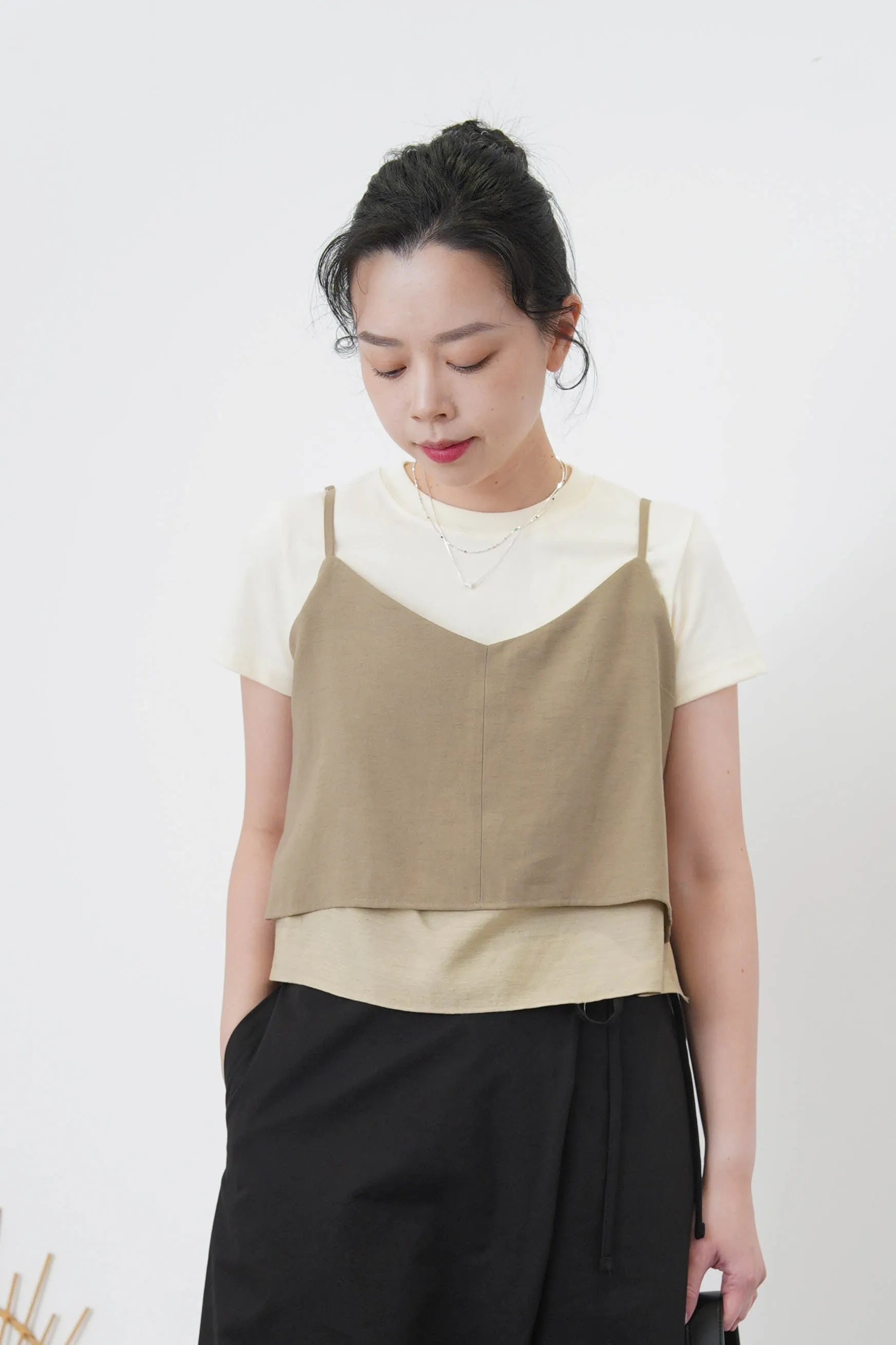 Basic tee in fit cut