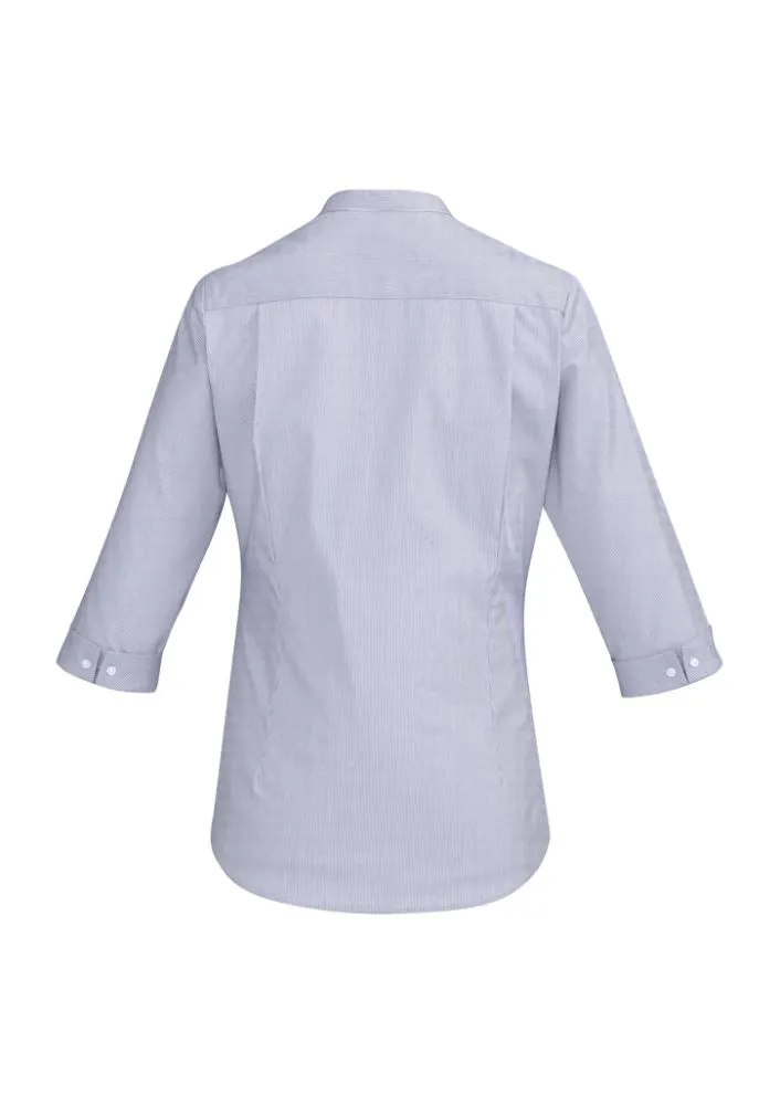 Bordeaux Ladies 3/4 Sleeve Shirt - Patriot Blue - 24 - Biz Collection