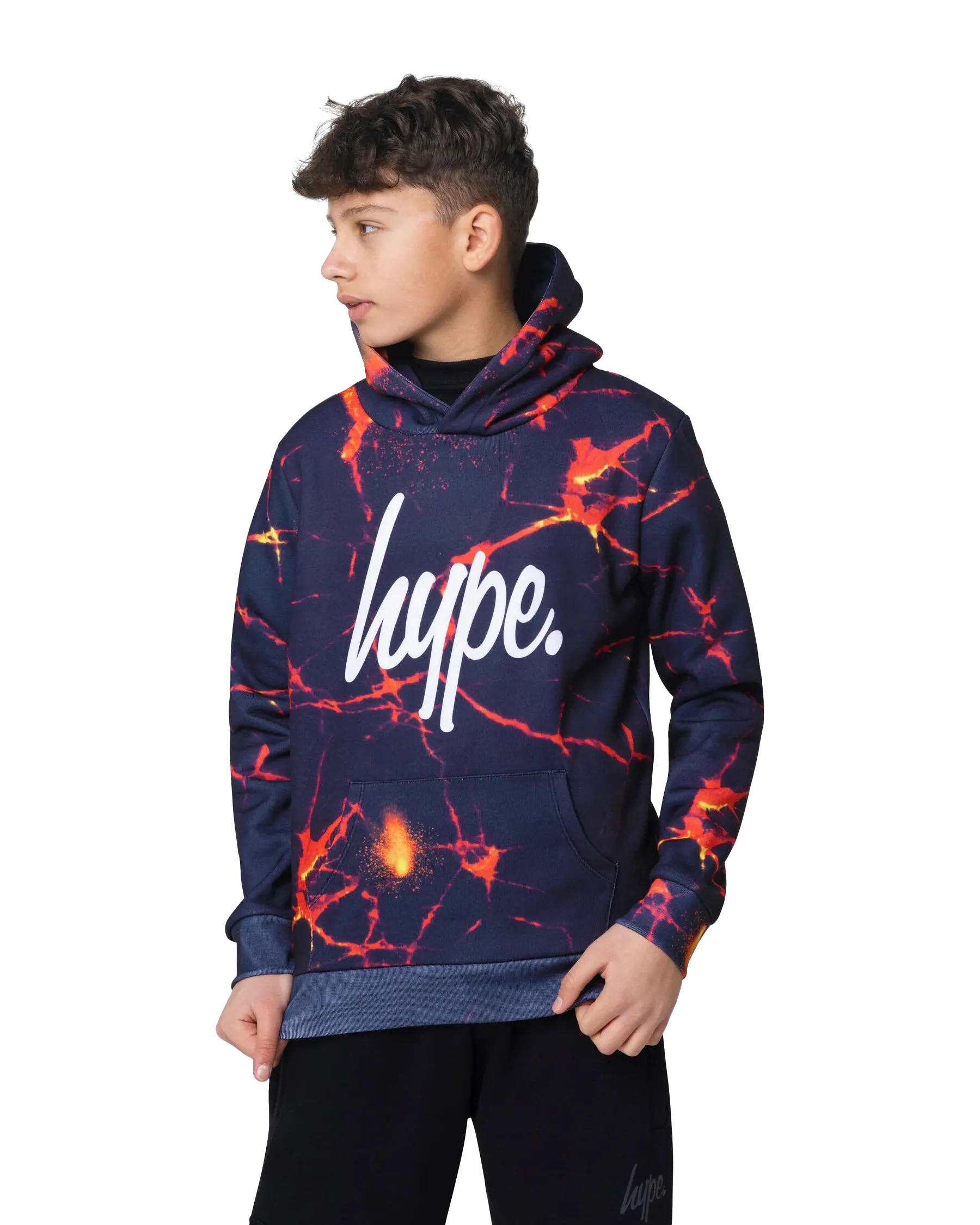 Boys Lava Hoodie in Multi