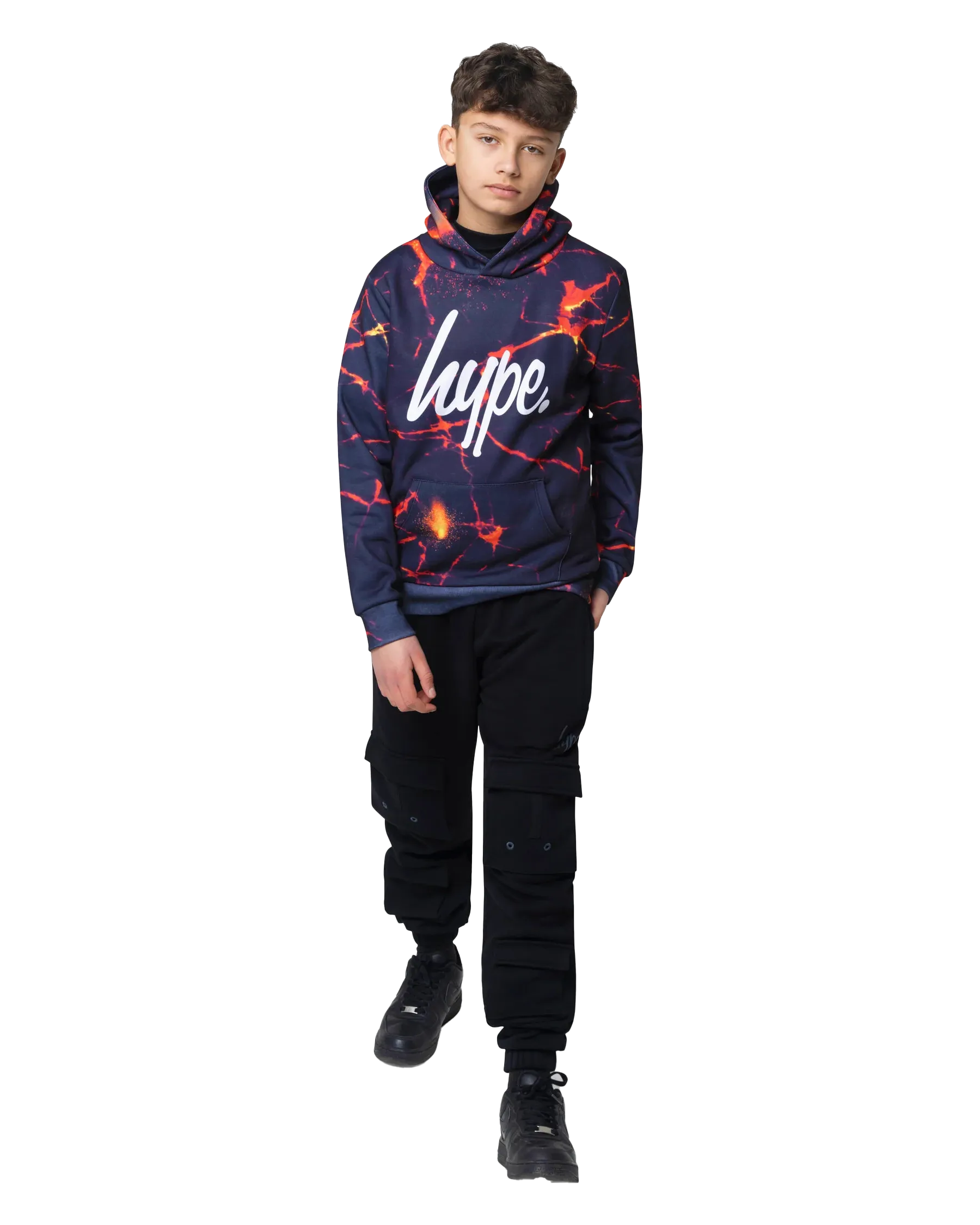 Boys Lava Hoodie in Multi