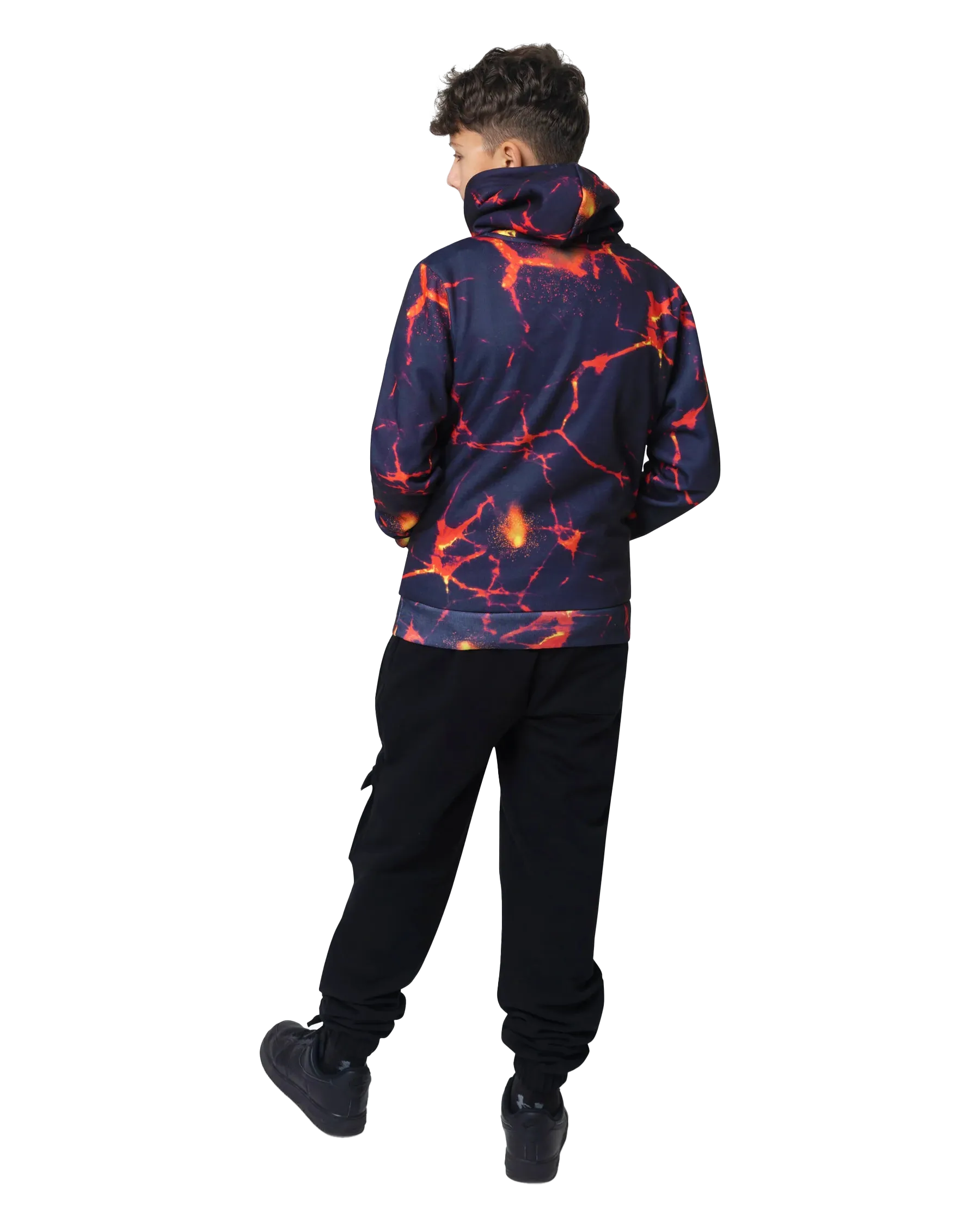 Boys Lava Hoodie in Multi