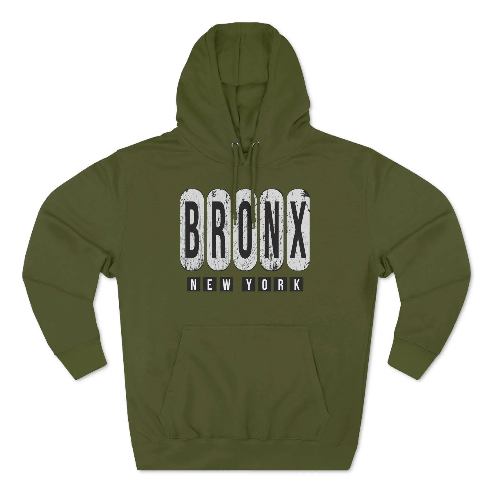 Bronx, New York Premium Pullover Hoodie - Unisex