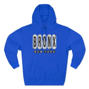 Bronx, New York Premium Pullover Hoodie - Unisex