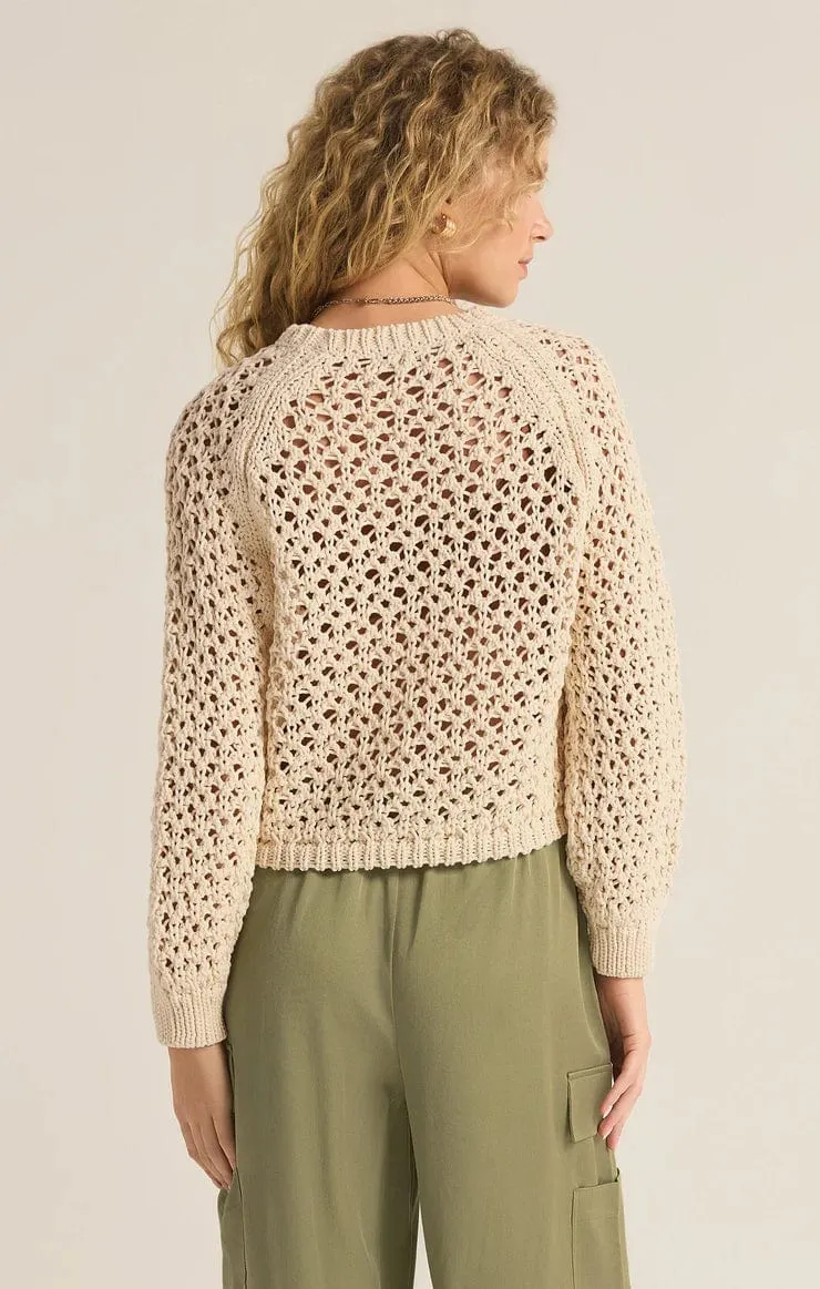 Cassian Open Knit Sweater