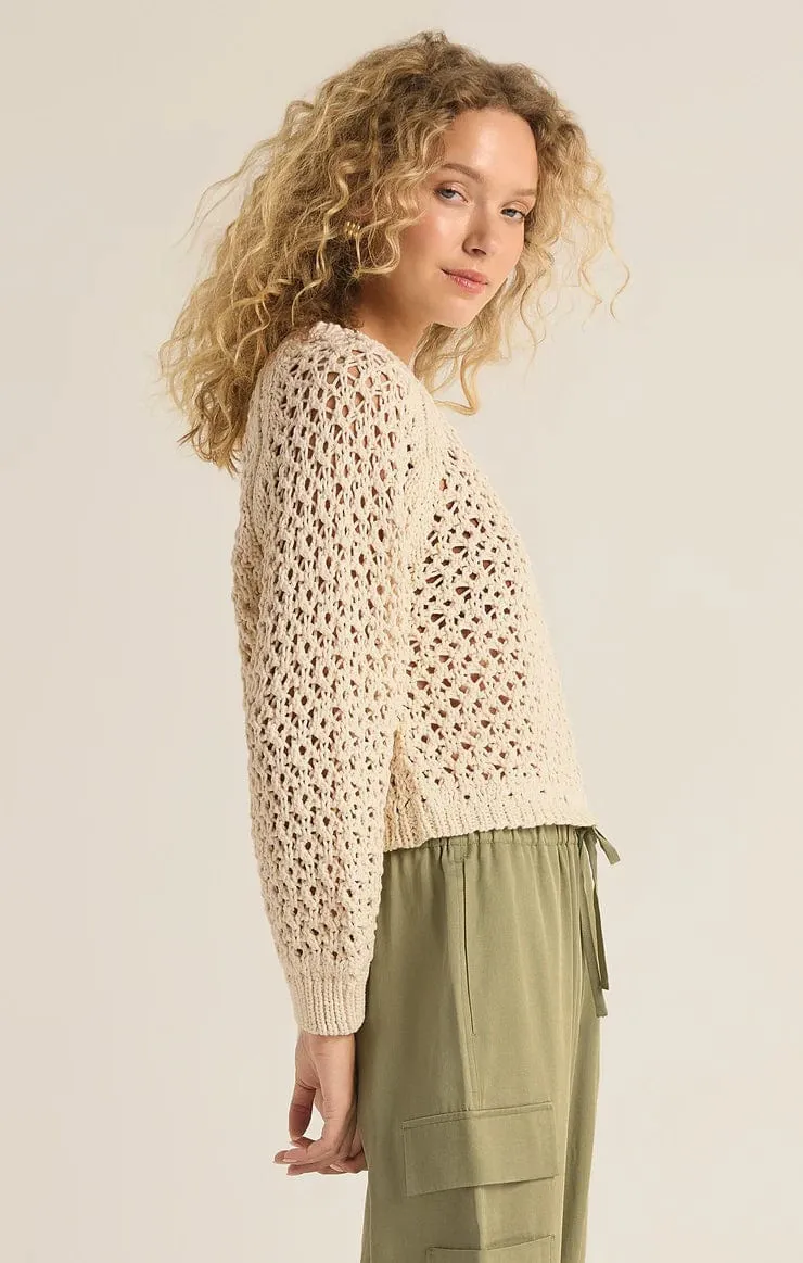 Cassian Open Knit Sweater
