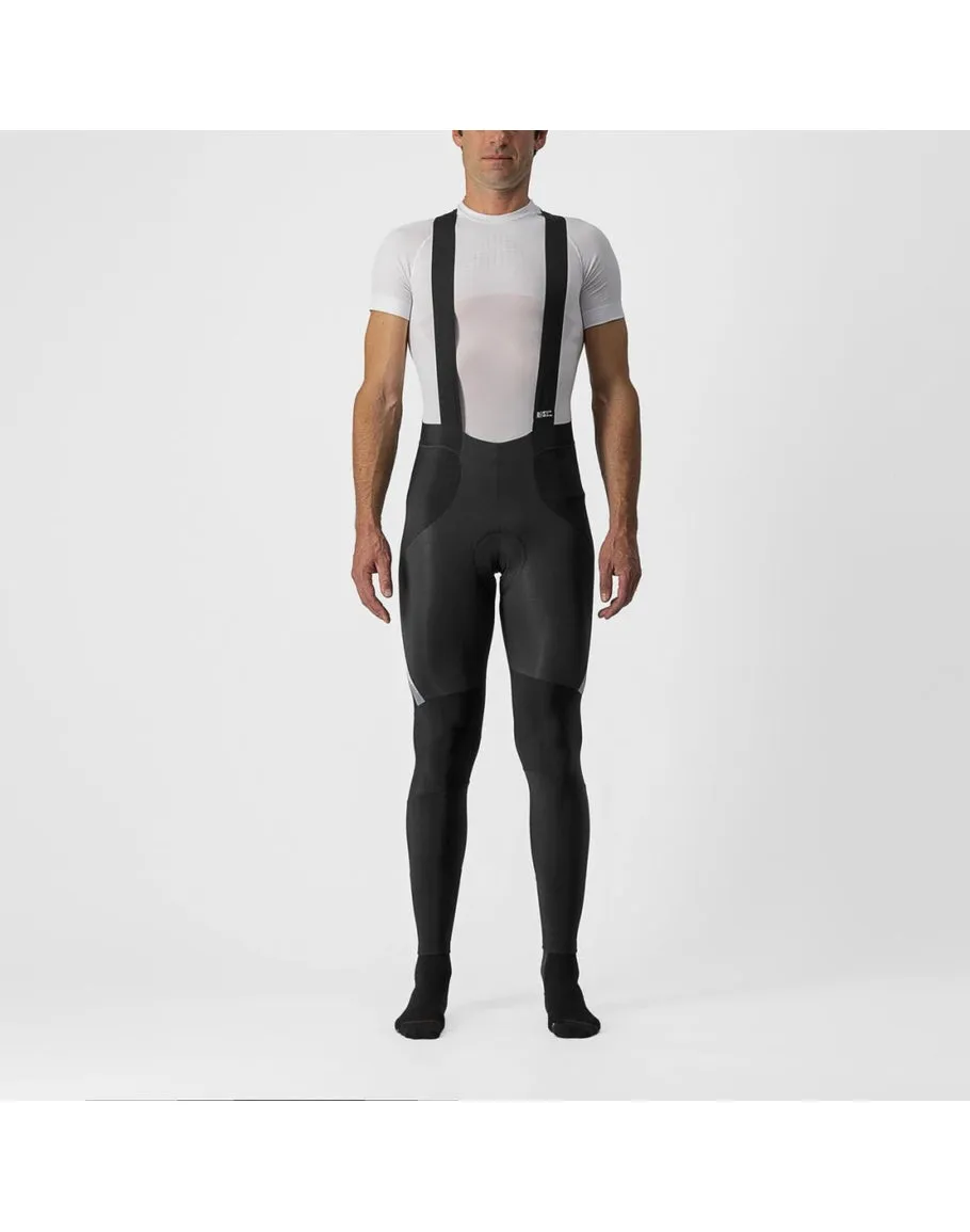 CASTELLI SORPASSO ROS BIBTIGHTS BLACK REFLEX 單車褲 長褲 黑色