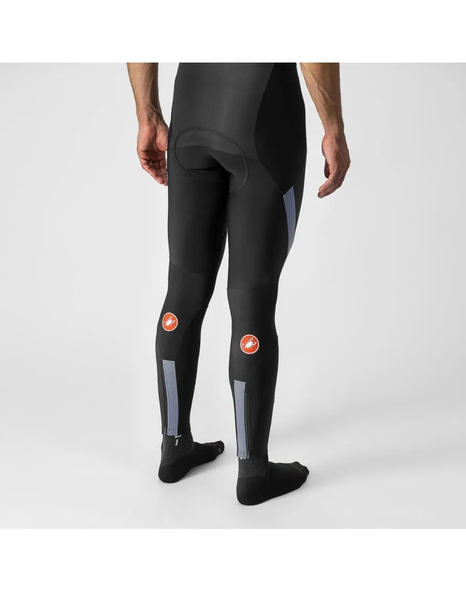 CASTELLI SORPASSO ROS BIBTIGHTS BLACK REFLEX 單車褲 長褲 黑色