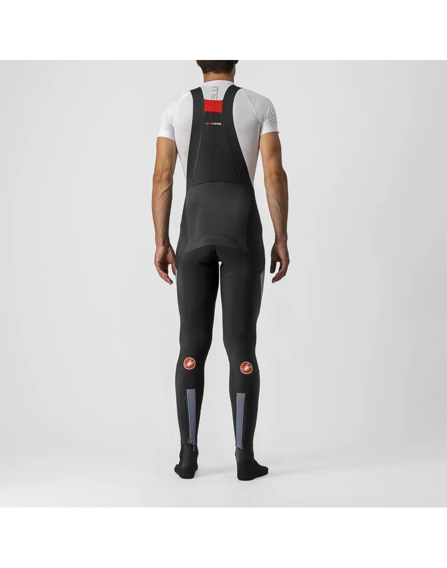 CASTELLI SORPASSO ROS BIBTIGHTS BLACK REFLEX 單車褲 長褲 黑色