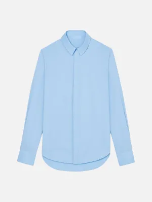 Classic Cotton Shirt in Blue