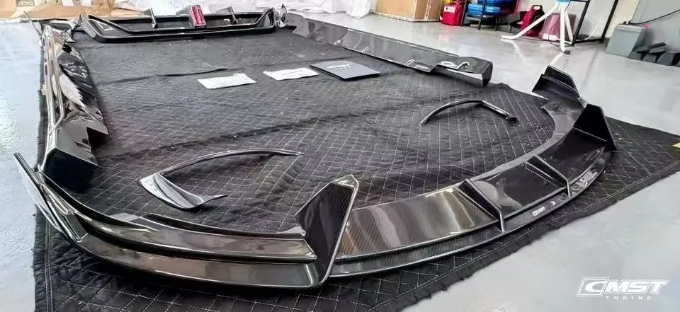 CMST Tuning Side Skirts for Tesla Model S 3rd Gen Late 2021-ON Carbon Fiber/FRP