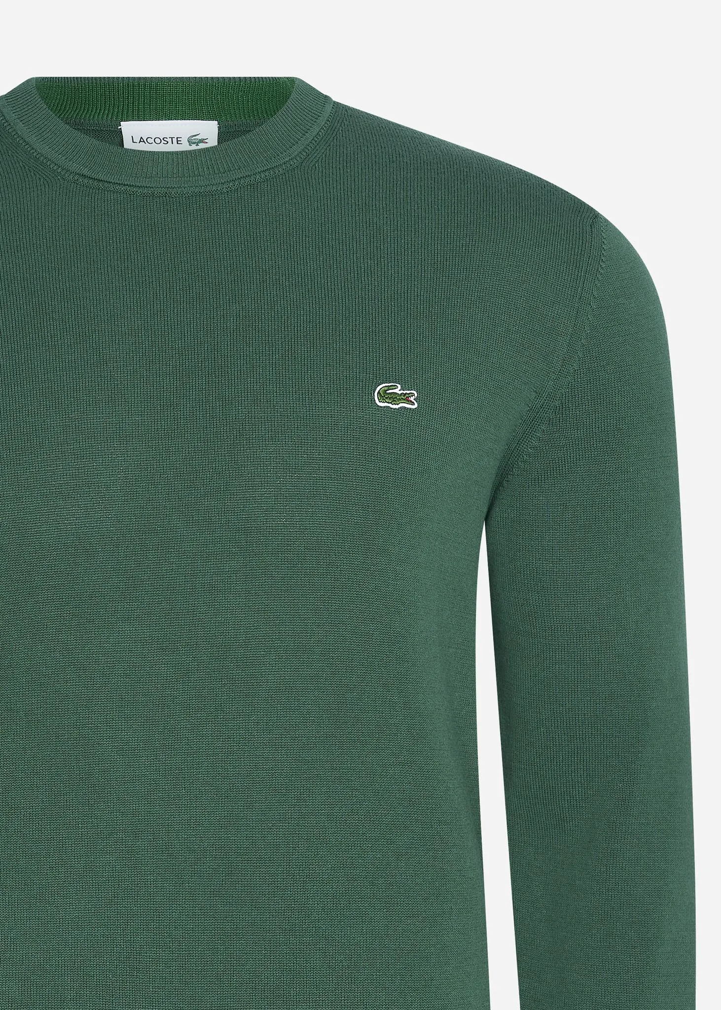 Cotton sweater - garden green
