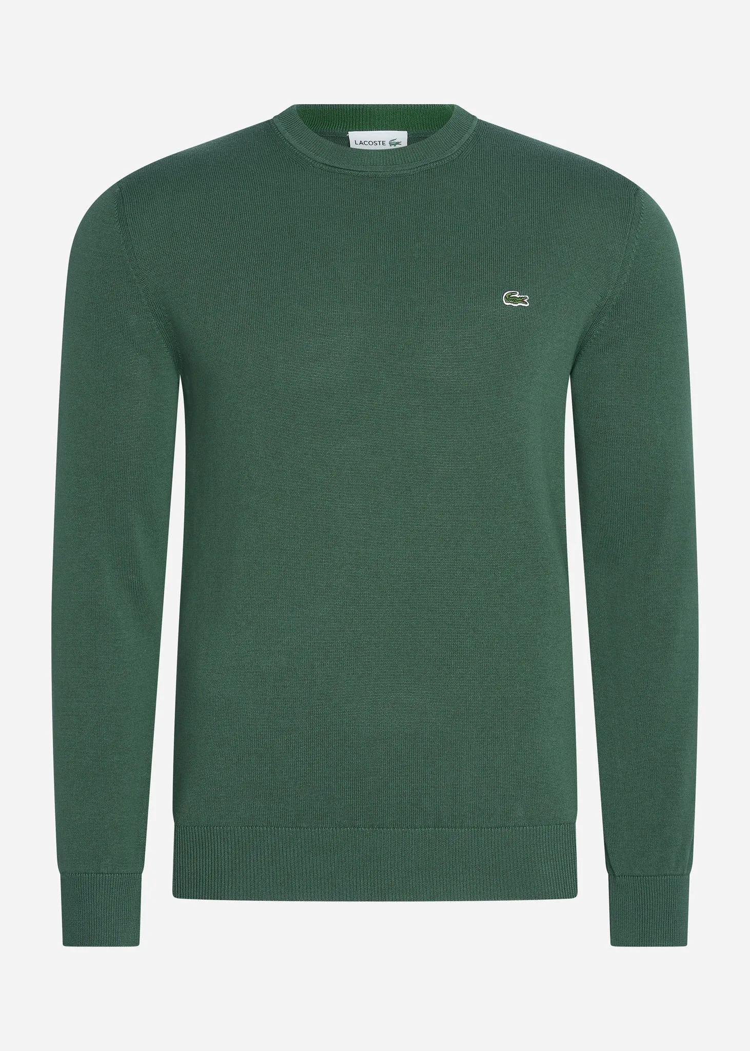 Cotton sweater - garden green