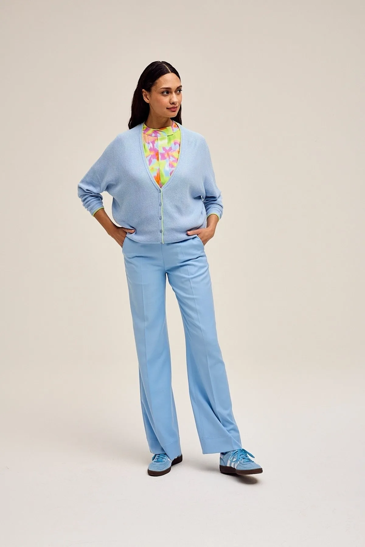 Cratt Cardigan in Blue