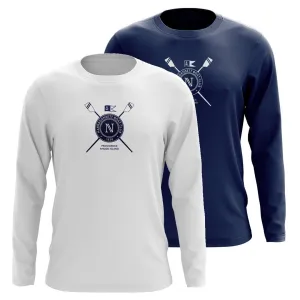 Custom Narragansett Boat Club Long Sleeve Cotton T-Shirt