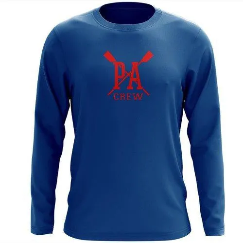 Custom Princess Anne Crew Long Sleeve Cotton T-Shirt
