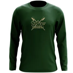 Custom University of Southern Florida Long Sleeve Cotton T-Shirt