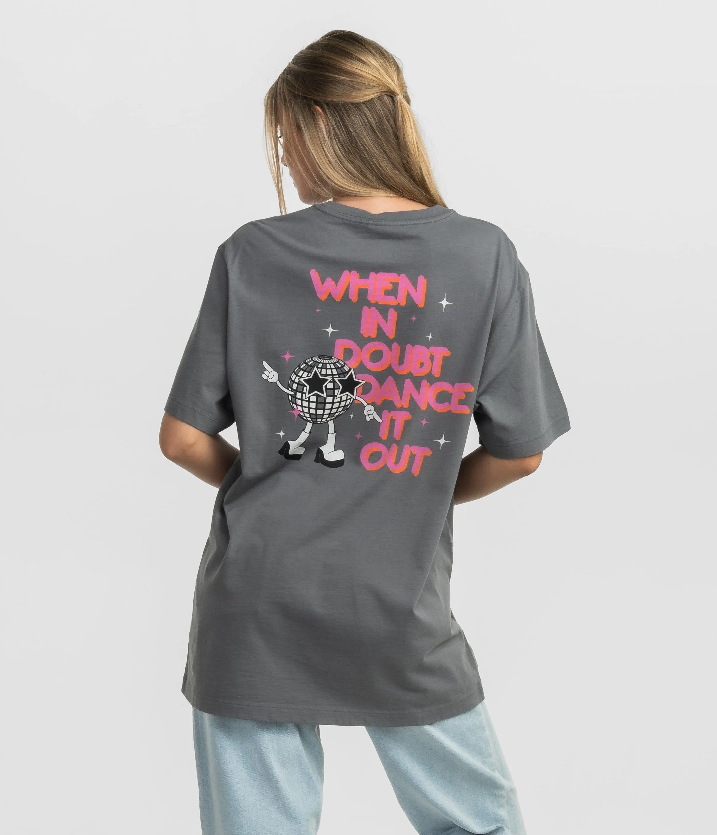 Dance It Out Tee SS - Volcanic Ash