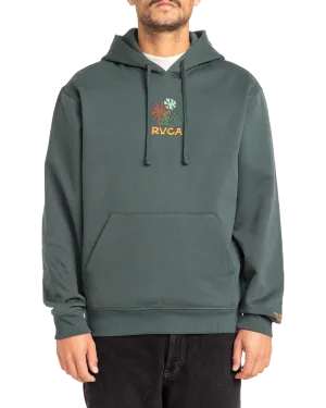 Desert Cuts Hoodie in Hunter Green