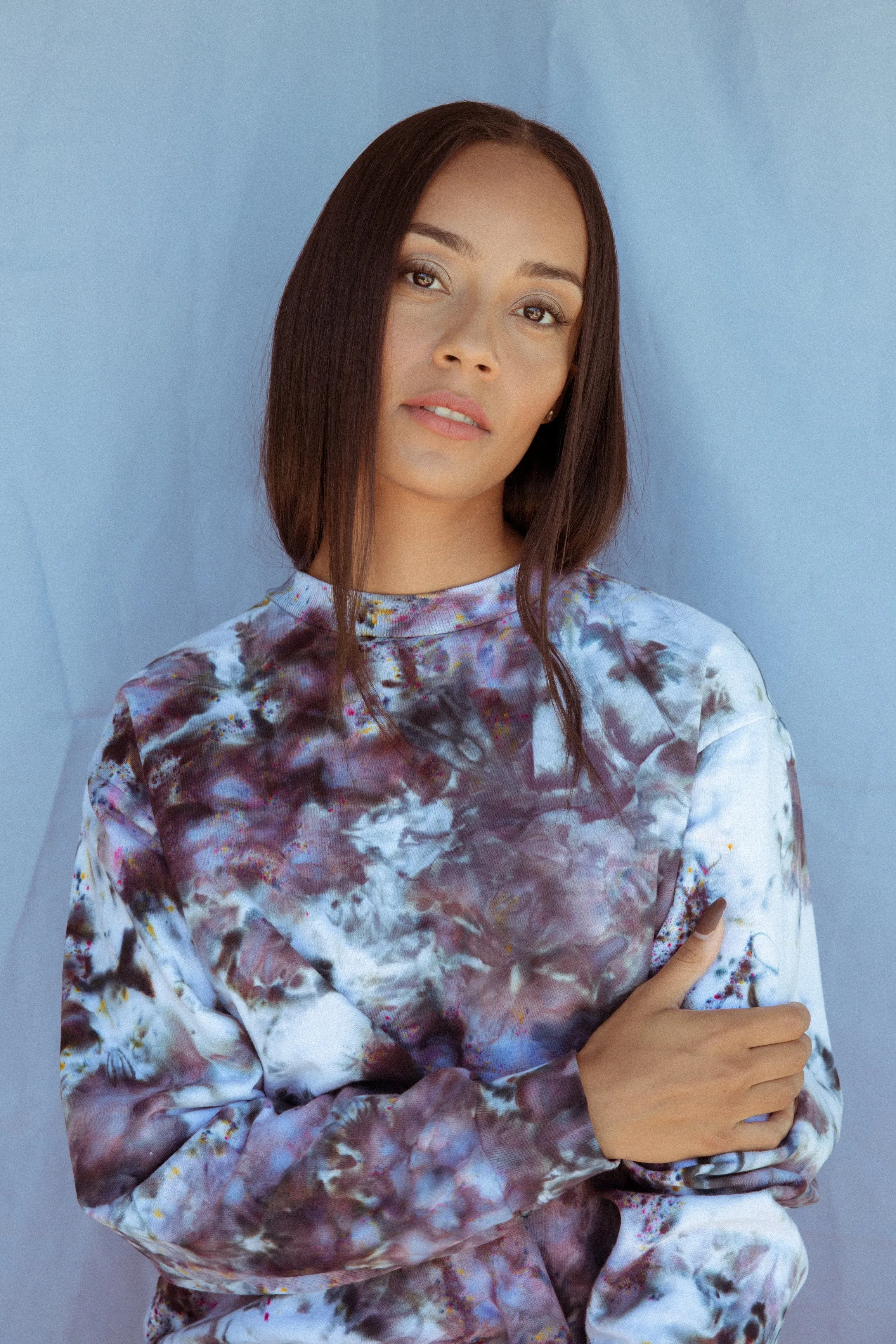 Dust Dye Sweatshirt - Spectral Black