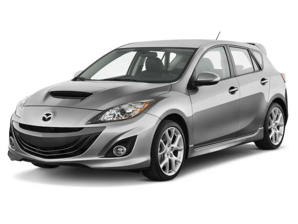 Fit 2010-2013 Mazda 3 JDM VIP Mod Style Side Skirts 4/5dr Body Kit Black