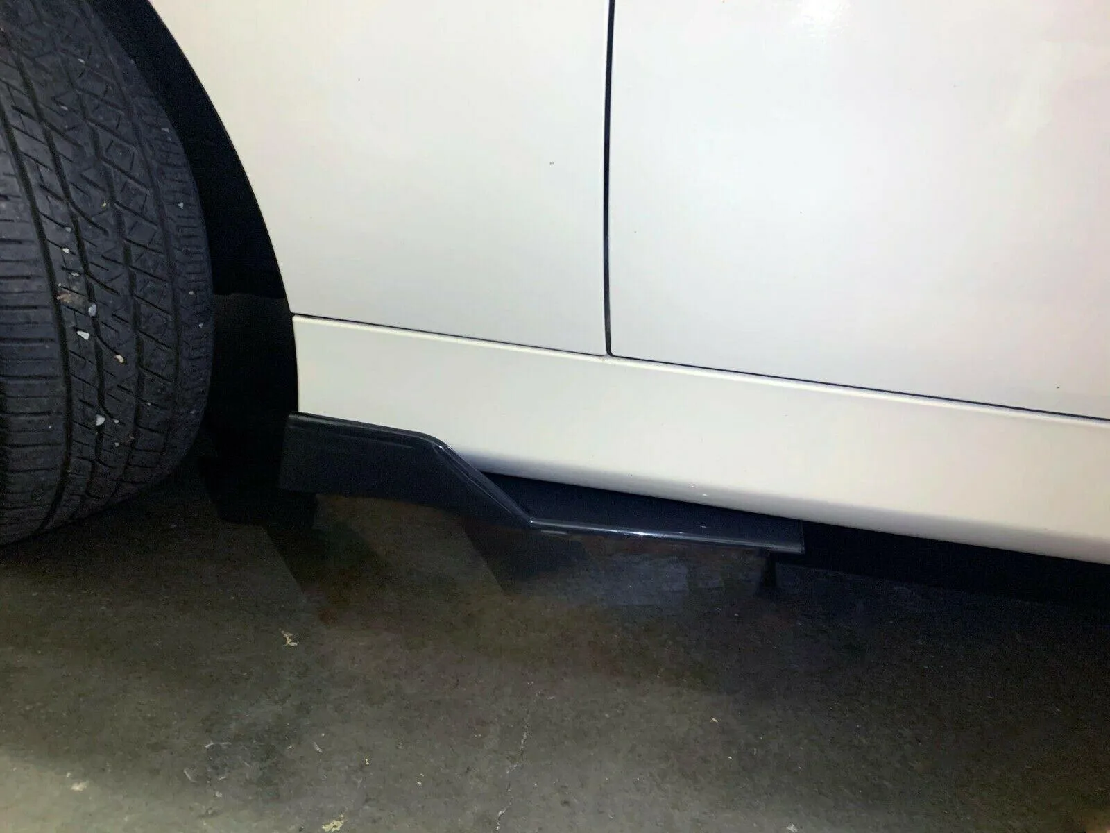 For Hyundai Sonata 2008-2020 Black Side Skirts Splitter Spoiler Diffuser Wing