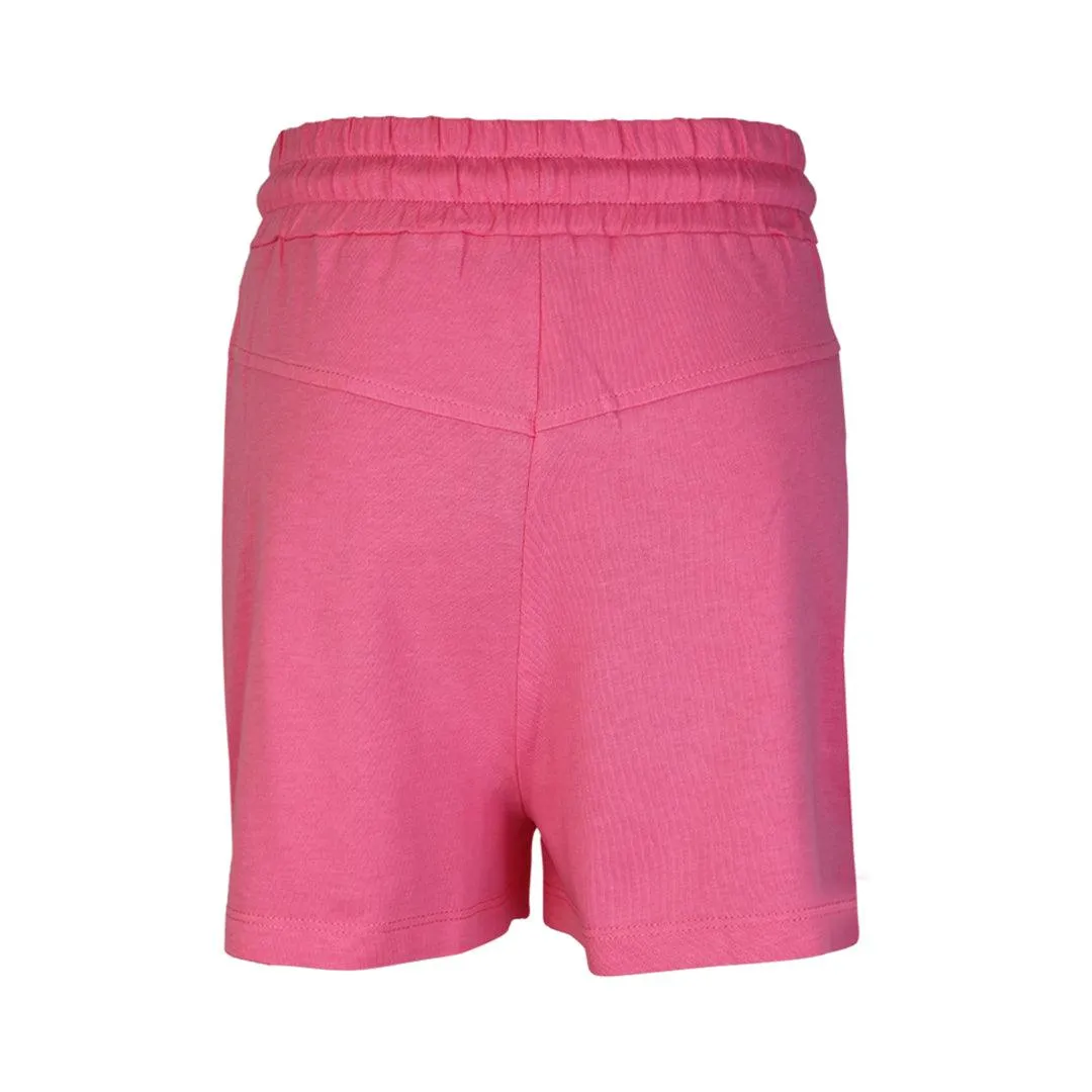 GIRLS FUCHSIA SHORT HOODIE SET