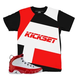Jordan 9 Gym Red Kickset Shirt