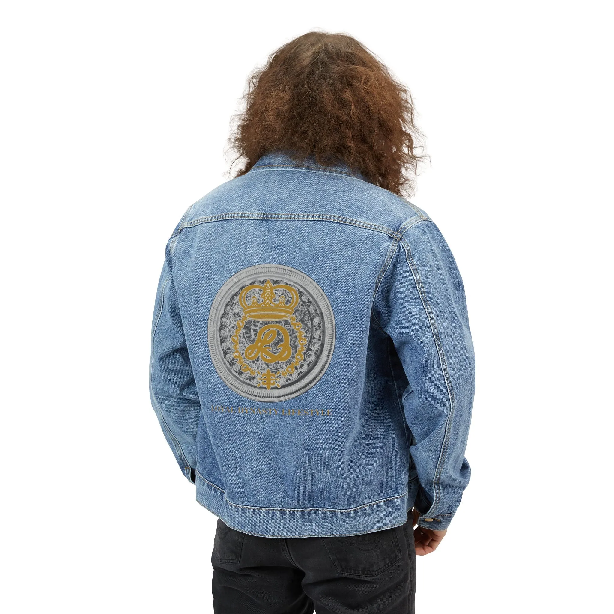 LD Crown Holder Men's Denim Jacket